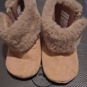 Carter's Tan Faux Fur Kids Boots